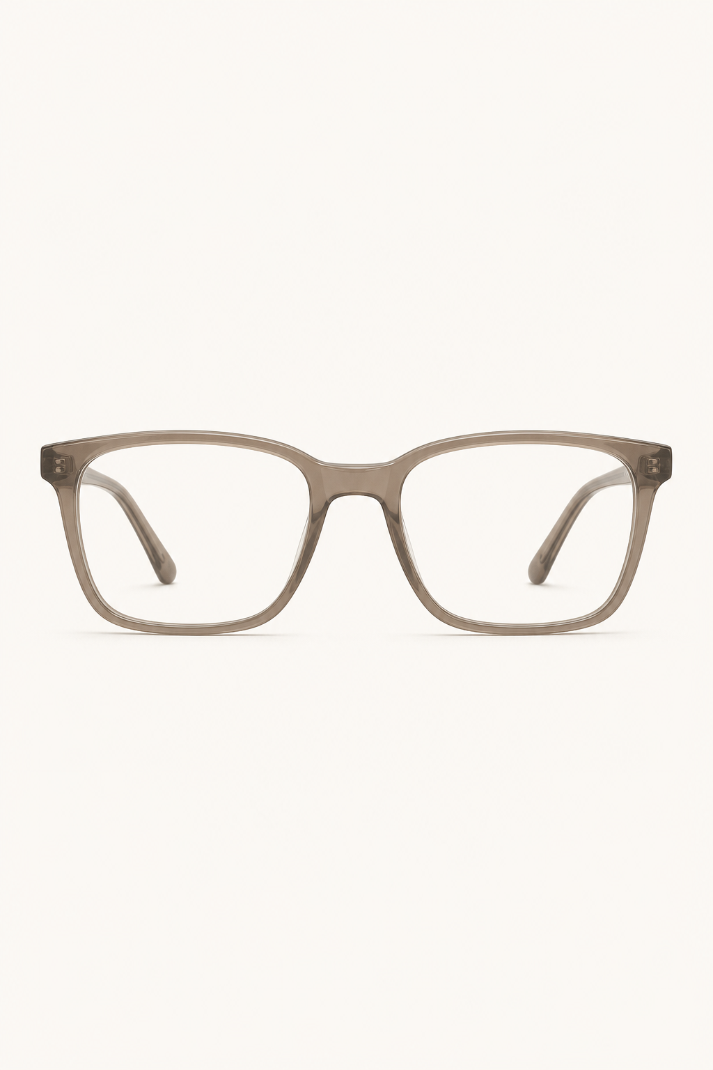 Grau · retangular em taupe